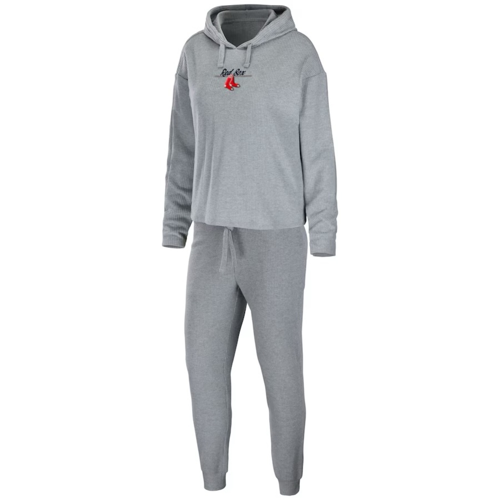 Wear by Erin Andrews Boston Red Sox Lounge Set Small Hoodie Joggers Pants Ribbed